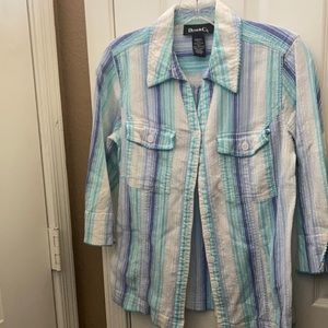 FINAL MARKDOWN Denim & company blouse (S)
